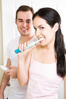 Brushing your teeth is a necessary part of a healthy dental routine.